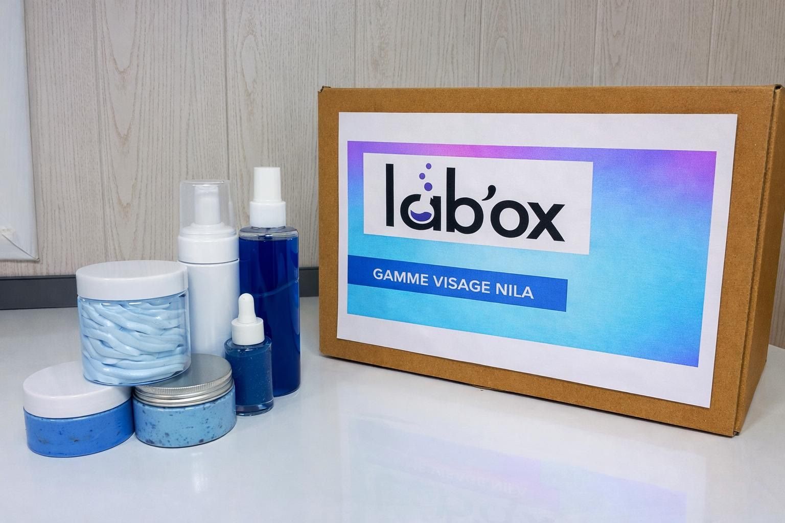 Produits de la gamme visage Nila